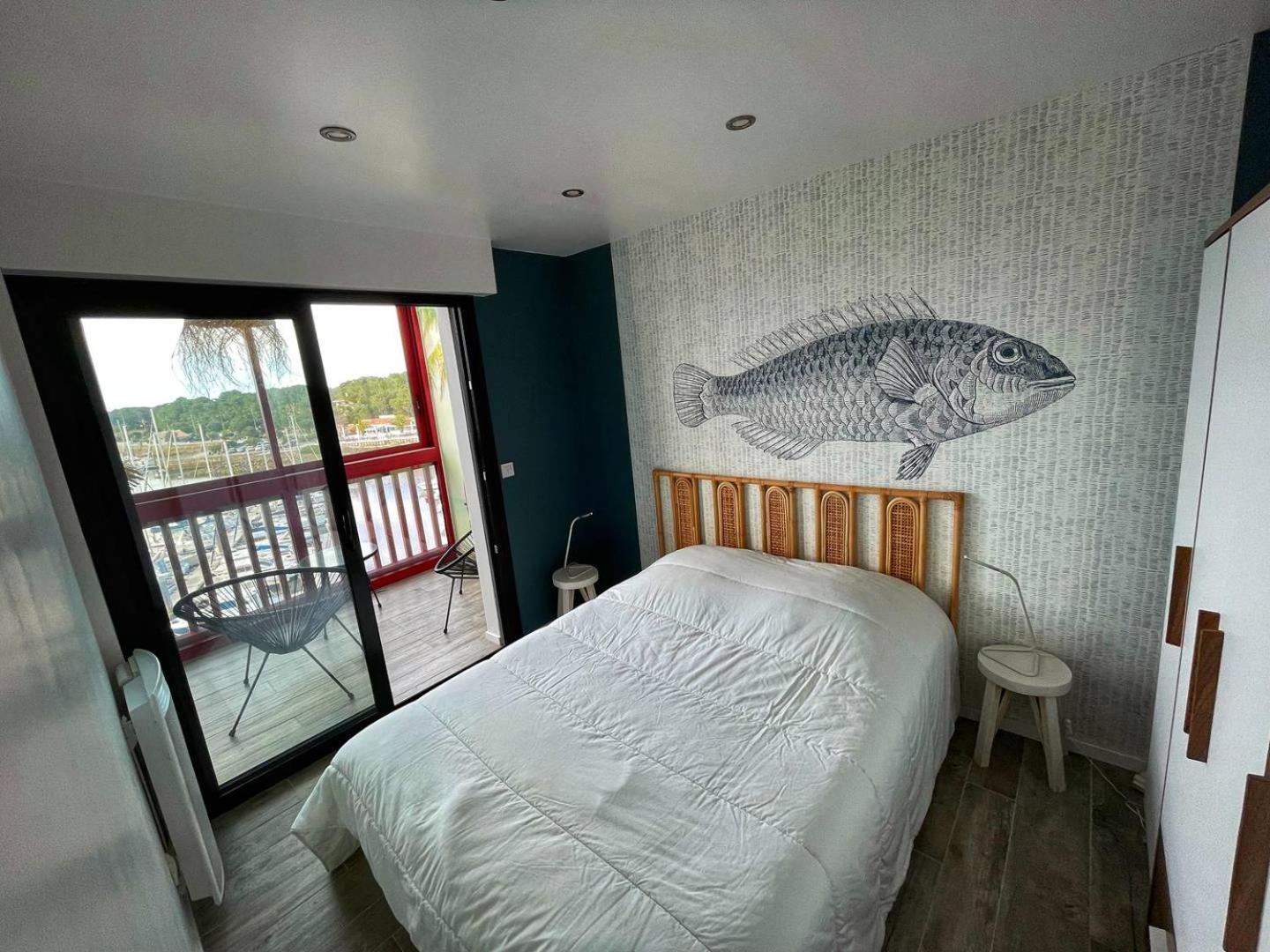 Appartement PORT SUD - T3 en duplex avec vue panoramique sur le port de Capbreton Extérieur photo