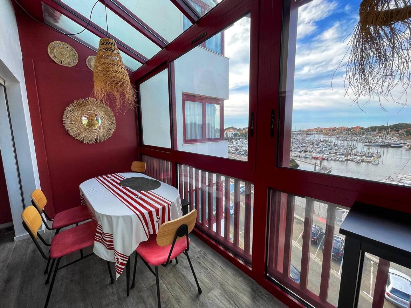Appartement PORT SUD - T3 en duplex avec vue panoramique sur le port de Capbreton Extérieur photo